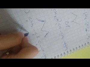 Chimie organique l1 exo avec correction comment ecrire la formule topologique
