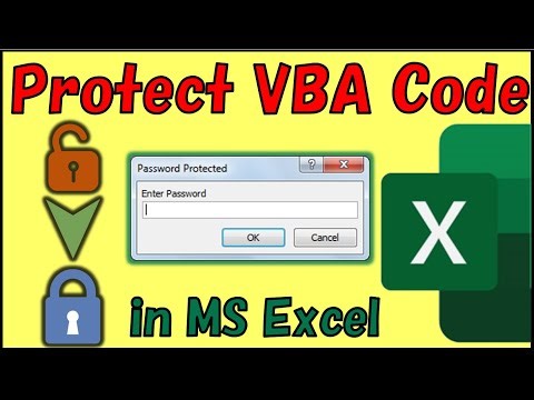 How to Protect VBA Code in MS Excel? | Password Protection for MS Excel | Excel Tutorial