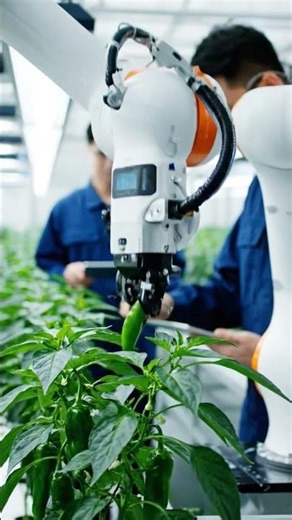 mukul farmer future robotic harvesters test in the lab.