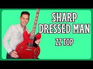 Learn to play Sharp Dressed Man by ZZ Top .Guitar Lesson + Full Tutorial