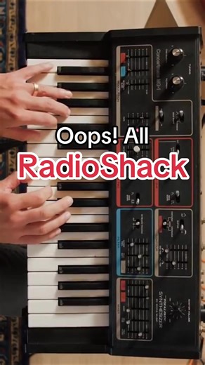 Does an all-RadioShack synth rig sound terrible? 🤔 It's time to explore RadioShack's surprisingly excellent overdrive...and then (naturally) pair it with their quirky Moog synth collab. Visit reverb.com/radioshack to watch the full video find out for yourself. #radioshack #foundonreverb #musiciansoftiktok