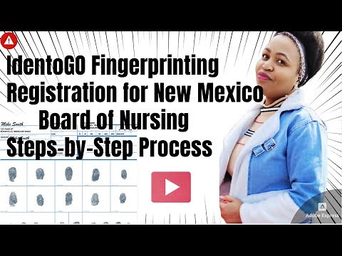 Step-by-Step Guide to Registering with IdentoGO for the New Mexico BON Criminal Background Check