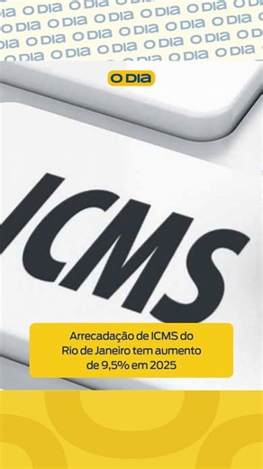 Jornal O Dia on Instagram: "Resultado é o melhor entre todos os estados das regiões Sul e Sudeste e superior à média nacional 📊 Pelo segundo ano seguido, o Estado do Rio de Janeiro encerrou o ano com alta na arrecadação de ICMS e do Fundo Estadual de Combate à Pobreza (FECP), um adicional do imposto. O aumento nominal foi de 9,5% na comparação entre 2025 e 2024. Descontada a inflação, o ganho real foi de 5,2%. O total recolhido da principal fonte de receita do Estado, mais o FECP, foi de R$ 60,