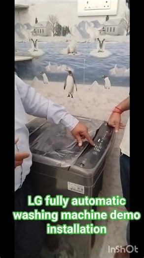 #lgfully automatic washing machine #vairalvideo#minivlog #pawarholakhalidhobij #airconditioner