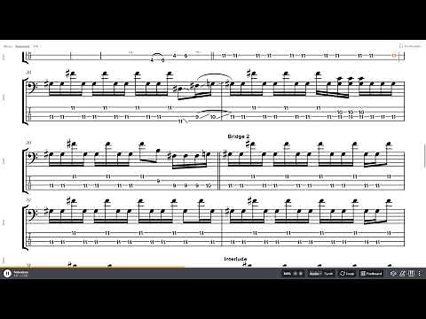 Beastie Boys - Sabotage Bass Tab