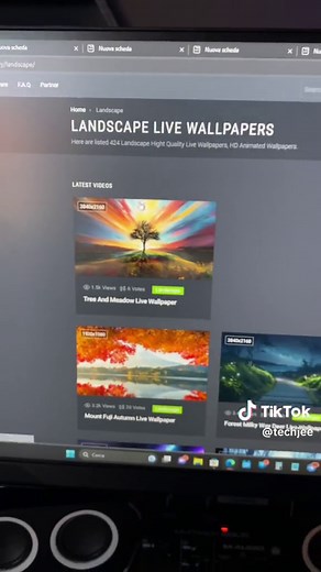 Come impostare sfondi animati su Windows