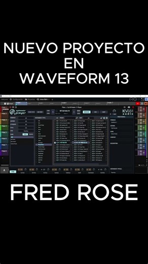 Proyecto nuevo en Waveform 13 en 60 segundos #tutorial #musicmaker #daw #producer