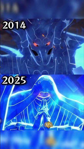 Madara Susanoo Transformation ~ Naruto Storm Revolution VS Naruto Mobile