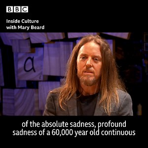 “Britain mostly sees Australia as a sort of tourist destination…. But the real story of Britain and Australia is the desecration of Indigenous Australia”. Mary Beard meets Tim Minchin on an #InsideCulture Down Under special. Watch on BBC Two and BBC iPlayer tonight at 7.30pm: https://bbc.in/3DZAv9i | BBC Arts