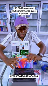 195K views · 1.4K reactions | Tablette avec clavier qui prend puce au meilleur prix  30.000f seulement  256gb/6ram 0768967697/0576804344 | coulibaly Communication | Facebook