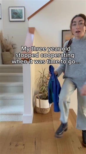 I already know the pushback that’s coming… let’s see if I can predict them all.😜 😴 “I’m too tired to turn everything into a game.” Totally fair. And also… playfulness saved me energy in this situation. Instead of a 20 minute power struggle, we are out the door in less than 1 minute. 😤 “Why do I have to play just to get them to put on a jacket?” You don’t. It’s an offering that can help if the reason your child isn’t putting on their jacket is because of a need for power or love and belonging.