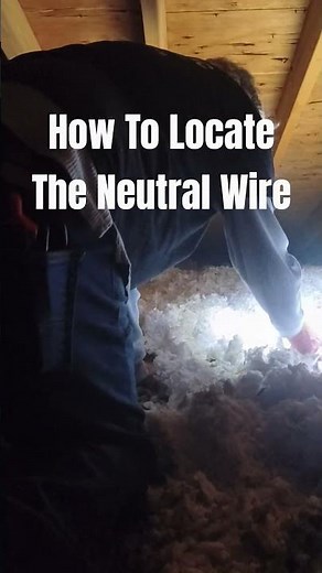 How To Find A Lost Neutral Wire In a House #electrician #wiring #voltage