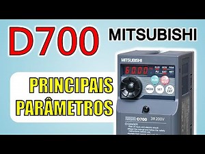 Mitsubishi D700 - Esquema de Ligação e Parâmetros Principais