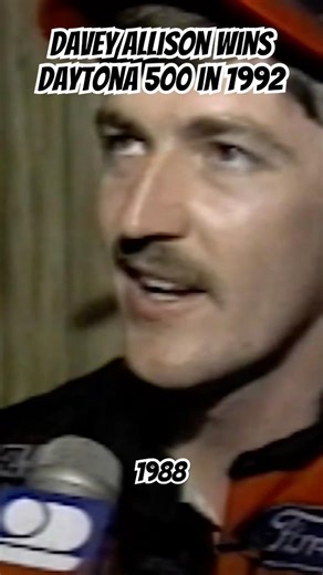 Davey Allison Wins Daytona 500 in 1992