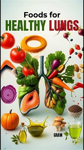 What Foods Heal Your Lungs? 🫁🥗 #nutritionfacts #lunghealth
