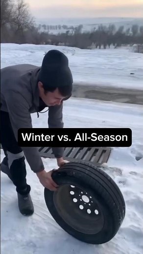 Winter vs. All-Season Tires🛞❄️ #towtime401