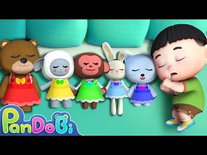 Ten in the Bed with Surprise Eggs | Learn Numbers Song + Nursery Rhymes & Kids Songs - Pandobi