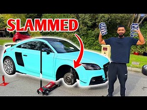 My TTS Gets SLAMMED: The Springs I Should’ve Bought First – H&R vs Eibach