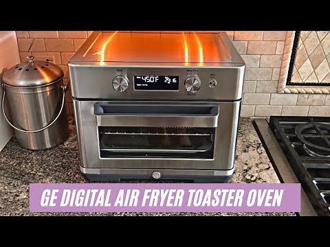 GE Digital Air Fryer Toaster Oven + Accessory Set Review & User Manual | Best Convection Toaster