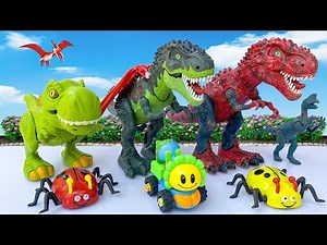 The BEST Dinosaur Fighting Tyrannosaurus Rex Brachiosaurus Indominus Rex Spinosaurus Carnotaurus