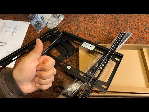 Easy to Install Flat Panel TV Wall Mount by HOME VISION