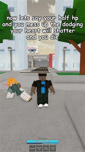 CURSED CHILD MINI GAME EXPLAIN #jujutsushenanigans #roblox #undertale #chara #jjk #anime