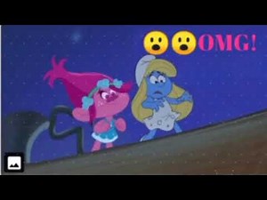 Branch see this smurfs crossover trolls 😱😱😱😱