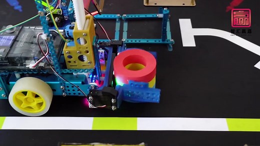 2025 makex 全芯征途小学组自动部分展示，世界机器人大赛竞赛解决方案，含全套源代码，结构图，3D打印件，技术指导