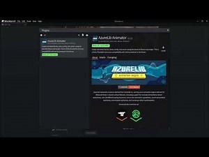 How to install AzureLib Animator Plugin in Blockbench