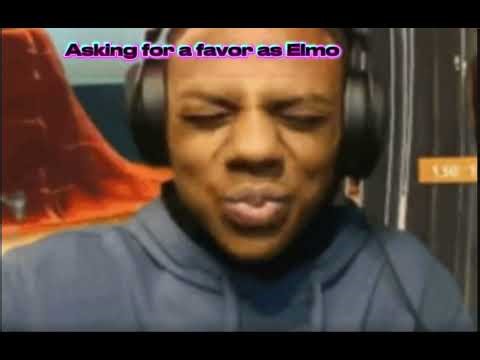 Asking for a favor as Elmo on Roblox voice chat 