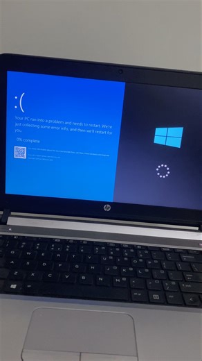Blue Screen Before Windows Starts? #windows #bluescreenerror