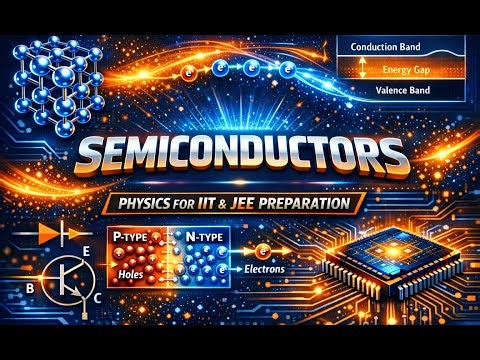Semiconductors | Lecture 2 | Class 12 Physics | IIT JEE Preparation | Free Education