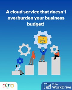 21K views · 137 reactions | Your storage service might be overcharging you and eating away at your budget—and you may not even have noticed. With Zoho WorkDrive, pay 40% less compared to the most popular cloud options. Get WorkDrive: a cloud service that doesn't overburden your business's budget! #zoho #workdrive #cloudforeveryone #contentcollaboration #growswithyou | Zoho WorkDrive | Facebook