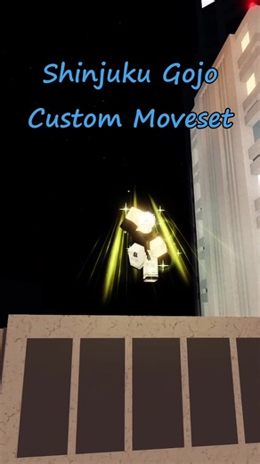 Custom Gojo Moveset Showcase in Roblox JJS
