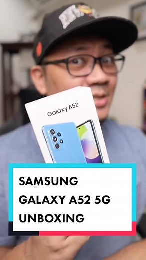 Samsung Galaxy A52 4G Quick Unboxing! #techreviewph #techmob #techtok #unboxing