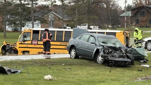 Ohio State Highway Patrol investigating fatal Lorain County crash involving Keystone Local School District bus: What we know
