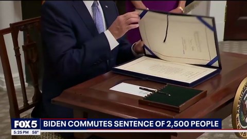 Biden commutes 2,500 sentences