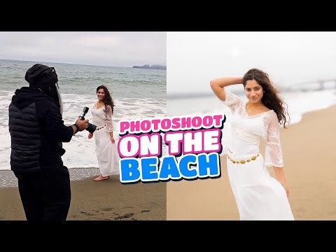 Photoshoot with Models at Baker Beach in San Francisco, California