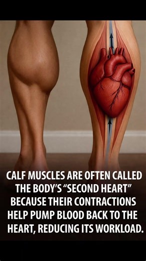 Your Calf Muscles Are Your Body’s Secret “Second Heart” ❤️