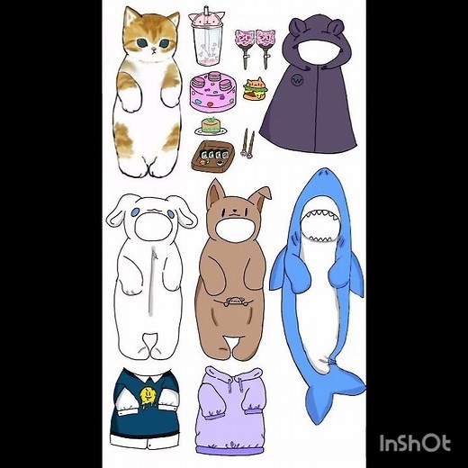 ropa para tu gato de papel
