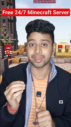 How To Make Free 24/7 Minecraft Server | Best Free Minecraft Hosting 😍 #shorts #minecraftshorts