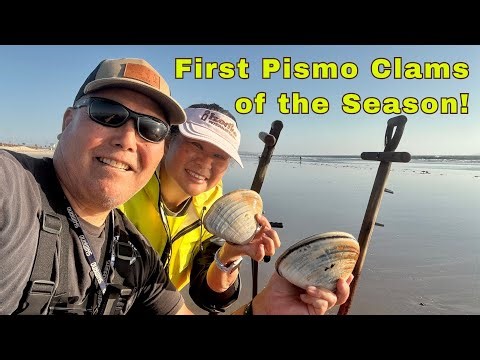 First Pismo Clams of the Season