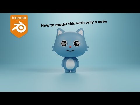 Character modeling in blender.