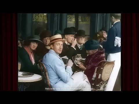 A Day in Paris c.1923: 4K 60fps Colorized Film