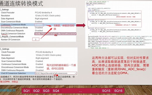 21ADC多通道连续转换方式的配置和代码编写方法 非DMA方式 --基于STM32CubMX和HAL库的ADC多通道连续转换方式的配置和代码编写方法（非DMA）