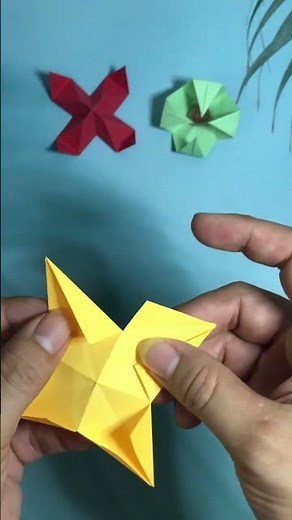 How to make an origami FINGER TRAP | DIY PAPER