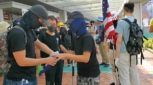 282K views · 8.9K reactions | Hong Kong protesters folding the American flag. I wish all Americans cared about our flag as much as they do. Our flag is a beacon of hope to those that face real tyranny around the world. | Latinas For Freedom | Facebook