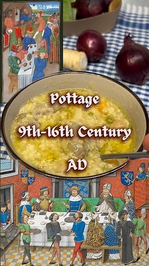 Medieval Peasant Food - Pottage Recipe from the 12th Century!