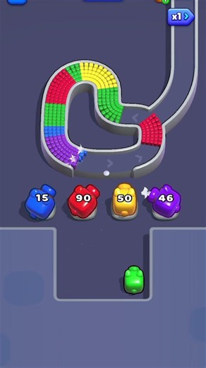 Block Loop Shooter Level 4 #shorts