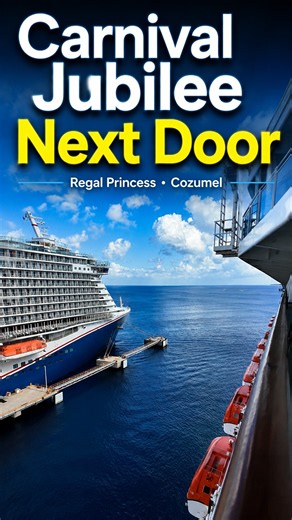 Regal Princess Docked In Cozumel Mexico